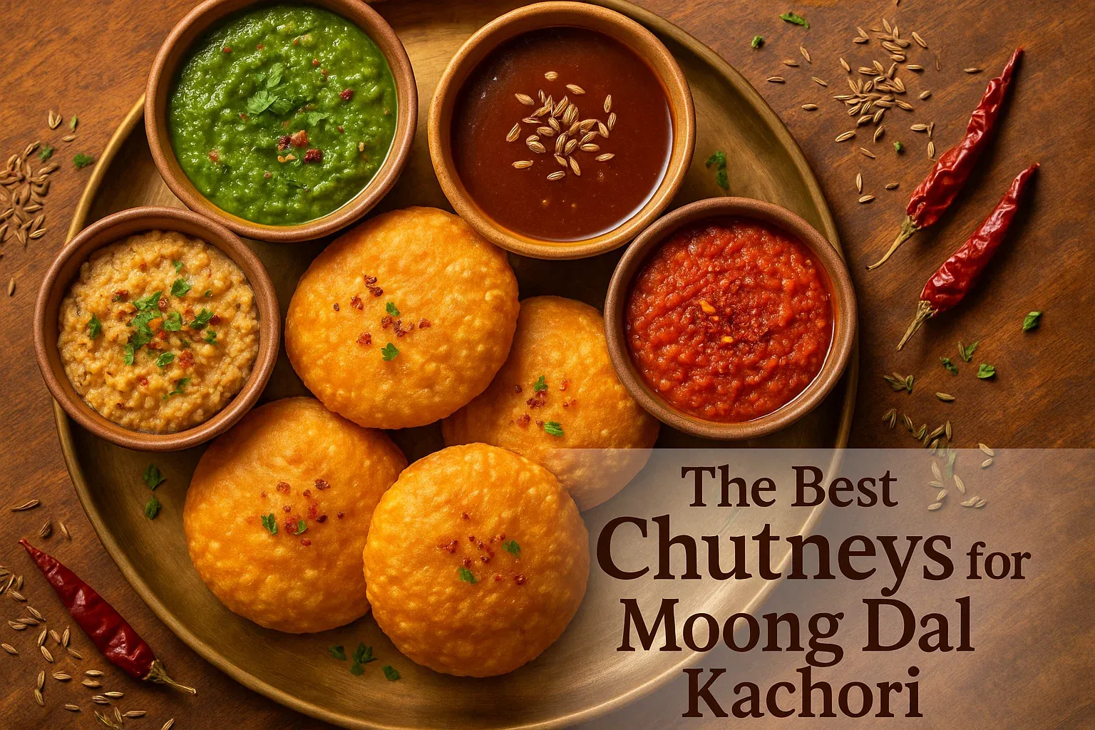 The Best Chutneys to Pair with Moong Dal Kachori